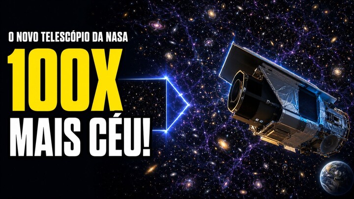 ROMAN: O NOVO TELESCÓPIO DA NASA VAI ENXERGAR 100X MAIS CÉU!