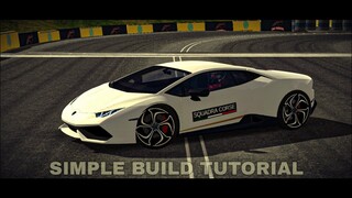 Free Lamborghini Huracan Simple Build Tutorial in Car Parking Multiplayer New Update