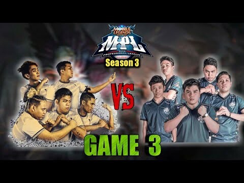 Game3 Evos PH vs ArkAngel | Upper bracket MPL S3 Playoffs