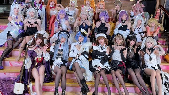 Thử thách tại Onsen Oedo và cùng 30 coser Azur Lane làm dấu tim