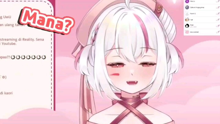 Sena Nunjukin PacarNya Ke Para Viewers [Nekoyama Sena]