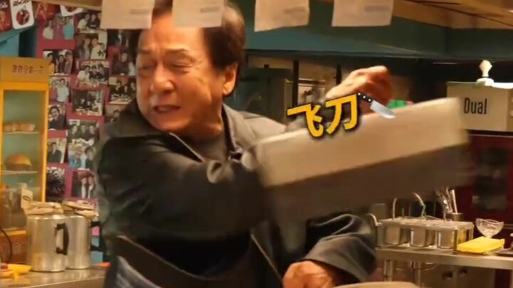Jackie Chan filmed a scene with a real chef’s knife, which flew off and nearly cost Tony Leung Ka-fa