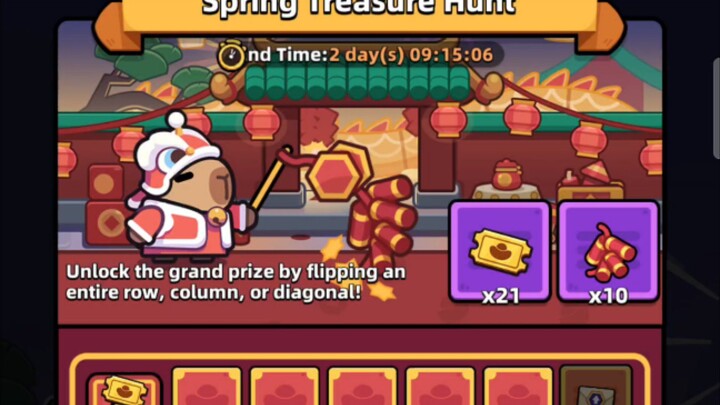 Spring Chest Hunt Treasures Unlocked