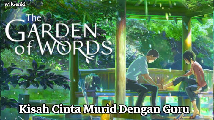 Anime The Garden Of Words|Kisah Cinta Murid Dengan Guru|