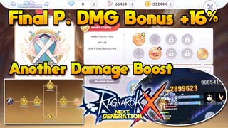 Final P. Dmg Bonus +16% BADGE, Damage Test [ROX]