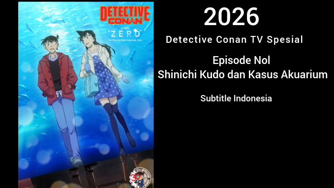 Detective Conan episode 1187 /1245-1246 HD version subtitle Indonesia
