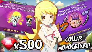 GACHA 500 RUBY (RANGER + GEAR)!! 🔥🔥 LINE RANGERS: MONOGATARI SERIES TIE-UP EVENT!! (INDONESIA)