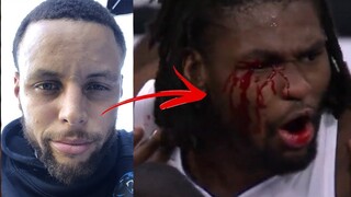 NBA REACTS TO LEBRON JAMES AND ISIAH STEWART CRAZY FIGHT (BLOOD & EJECTIONS)