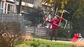 There's nothing wrong with grandpa getting up early to work out, right?