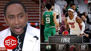 ESPN's Stephen A. stunned Jimmy Butler's MONSTER game leads the Heat past the Celtics in Game 1