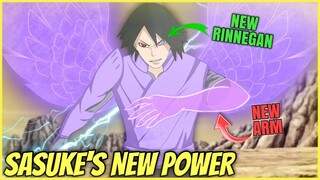 Sasuke's NEW Rinnegan and Arm | Boruto Sasuke's New Power