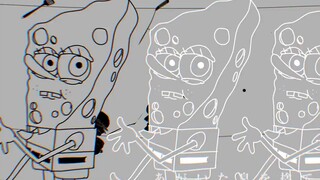 SpongeBob SquarePants x Lagutrain/Delayed Train (by DitzyFlama)
