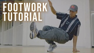 【中字Breaking教学】红牛全明星Bboy Roxrite 教你Footwork 3步的三个变化