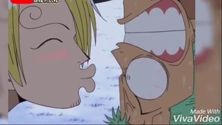 Những lần Zoro và Sanji trao nhau nụ hôn #onepiece