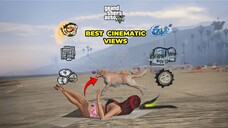 GTA V 🎬 Best Cinematic Views 🌆 Stunning 4K Los Santos Moments! 🚁✨