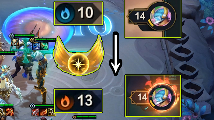 S5.5 สุดยอดกลยุทธ์สายเดิมพัน “ปล่อยให้เกมเล่นเอง”: เริ่มเกมด้วย 14 คะแนนพลังชีวิต พุ่งสู่สามดาวระดับ