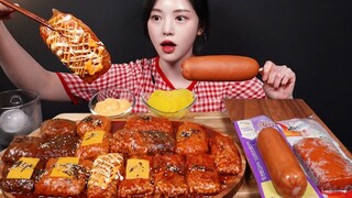 [Mukbang TV] - Mì Cay Cuộn Bánh Tráng Tự Làm, Mì Tương Đen Cay | ASRM