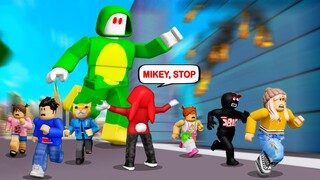 Zenichi vs Giant Mikey | Rescue Mikey | Mikey and JJ | Maizen Roblox