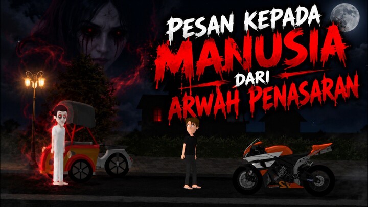 Arwah Yg selalu mengganggu manusia - Animasi Horor Anak Kampung 2D .