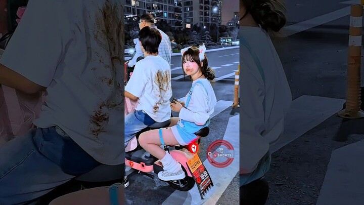 Hunting For Snacks With Cat Girl  Cat Girl Cosplay #shorts