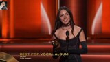 Olivia Rodrigo's Acceptance Speech for Winning "Best Pop Vocal Album" at the GRAMMY Awards 2022