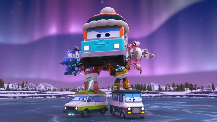 Super Wings ซุปเปอร์วิงส์ (Season 8) EP26 ตอน ชุลมุนสนามแม่เหล็กขั้วโลกเหนือ