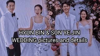 Hyun bin & son ye jin wedding | full courage and details | Binjin wedding #koreandrama  #kdrama