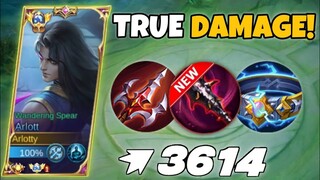 FINALLY NEW UPDATE NEW BUILD ARLOTT! | ARLOTT TRUE DAMAGE HACK BUILD! | MOBILE LEGENDS