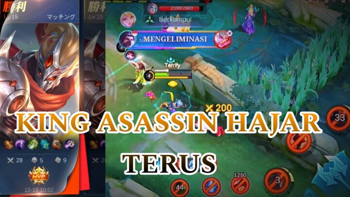 KING ASSASSIN HAJAR TERUS