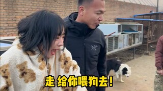 التقيت بمدرب الكلاب السيد بان هونغ في الشمال الشرقي! بالنسبة لي الذي يعشق الكلاب، كان يومًا سعيدًا ج