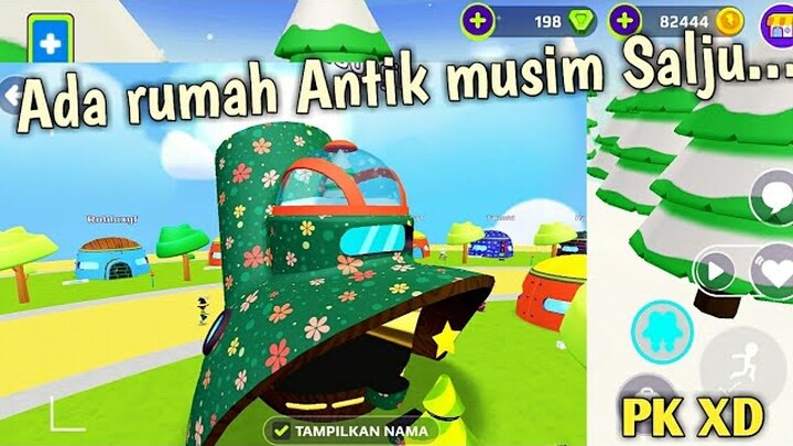 Ada rumah antik dan kembali kemusim Salju di PK XD Update terbaru