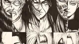 Complete the painting of the nine giants in one go!
