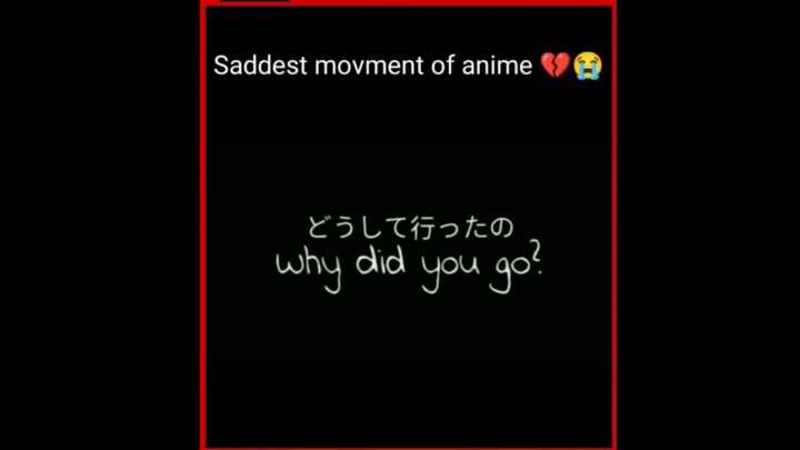 anime sad