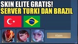 SKIN ELITE GRATIS !! EVENT SKIN GRATIS SERVER TURKI DAN BRAZIL