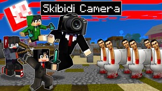 SKIBIDI CAMERAMAN Help Us Fight SKIBIDI TOILET | Minecraft! (Tagalog)