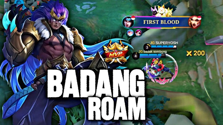 MAIN ROAM BADANG!! BIKIN MUSUH AUTO MERIANG!! - Mobile Legends