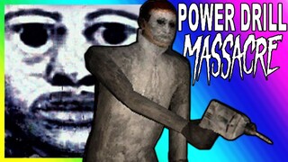 Power Drill Massacre - Both Endings - Horror Game Playthrough w/ Lui (Dude I'm Not Scared)