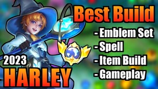 HARLEY BEST BUILD 2023 | TOP 1 GLOBAL HARLEY BUILD | HARLEY - MOBILE LEGENDS | MLBB