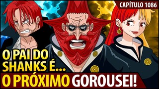 REVELADO SHANKS É UM TENRYUBITO E PRÍNCIPE DE GOD VALLEY!! NOME DOS GOROUSEI E IMU - ONE PIECE 1086