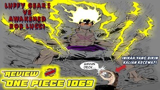 REVIEW ONE PIECE 1069 - LUFFY GEAR 5 VS AWAKENED LUCCI FULL FIGHT BENTROKAN HAKI TAPI KOK KECEWA?!!