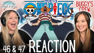Buggyyy 🤡💖 | ONE PIECE | Reaction 46 & 47