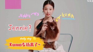 【جيني】مقابلة فوغ تُنشر للعلن! في الحقيقة هي مقابلة خاصة مع كوما! مرحبًا يا كوما العظيم!