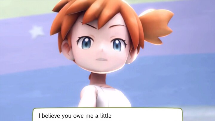 [Pokémon] Challenged Misty's gym, but you lost