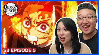 SUN HALO DRAGON DANCE HOLY SH*TT TANJIRO!! 🔥 | Demon Slayer Season 3 Episode 5 Reaction & Discussion