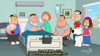 当Meg救了Peter的性命后