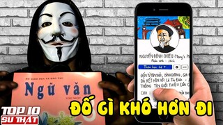 Điểm Danh Những "Bí kíp" Giúp Các Môn Học Trở Nên Dễ Thở Với Học Sinh | Top 10 thú vị học sinh