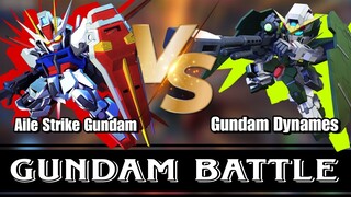 Gundam Dynames VS Aile Strike Gundam - Gundam Supreme Battle