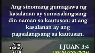 May kasalanan na ba ang Sanggol - Ang Dating Daan