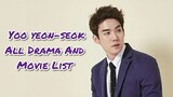 Yoo Yeon-Seok All Drama And Movie List