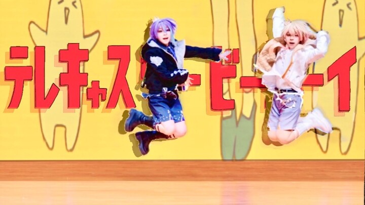 [Kamiyo Rui x Tenmas] Overwhelmingly cute! Cake Monster 12's Telecaster B-boy dances on stage! [pjsk